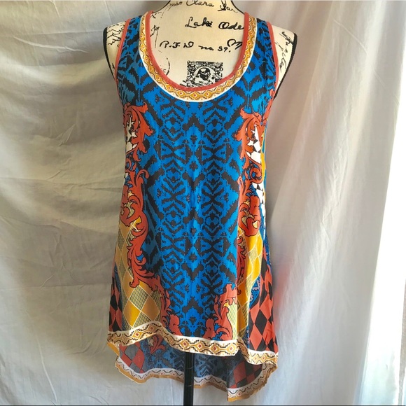 Flying Tomato Tops - Billy by Flying Tomato Hi Low Tank Size Medium